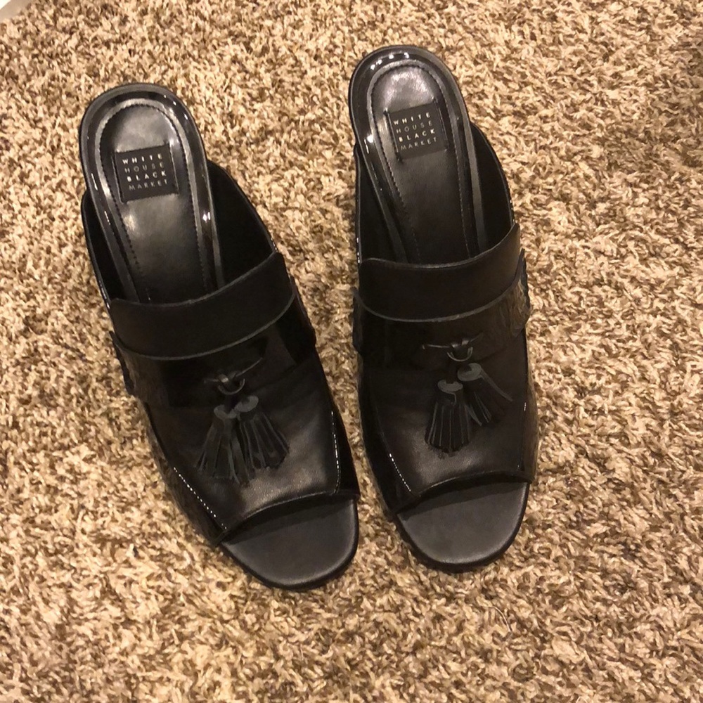 WhiteHouse Black Market high heel sandals